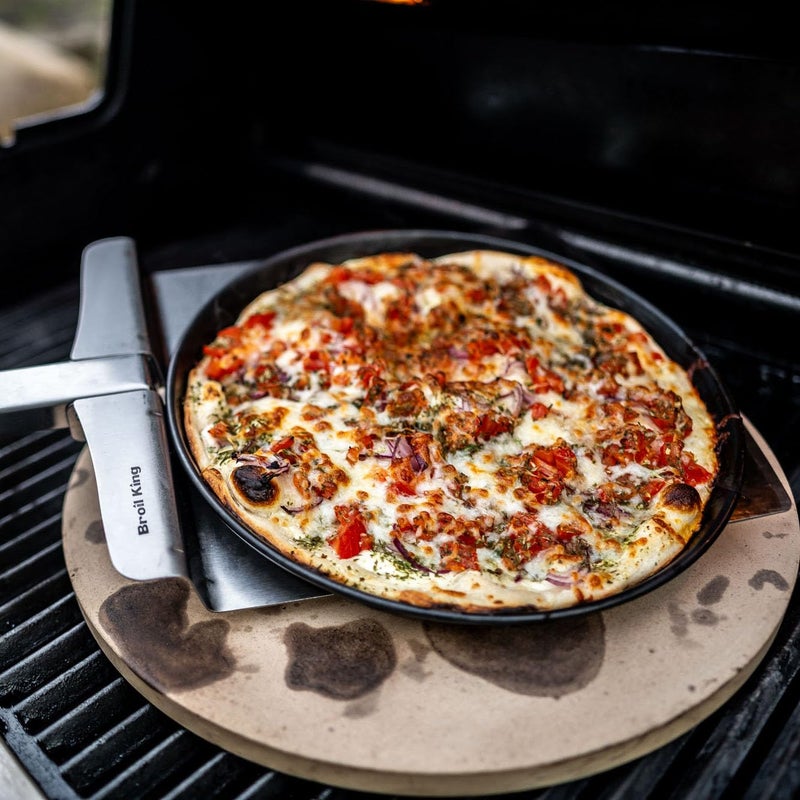 Broil King برويل كينغ 69800 ملعقة بيتزا من الفولاذ المقاوم للصدأ - Image 4